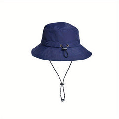 Packable Drawstring Bucket Hat Unisex Lightweight Sun Hats