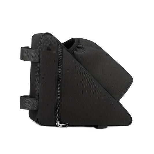 Waterproof Bicycle Storage Bag Front Tube Frame Holder
