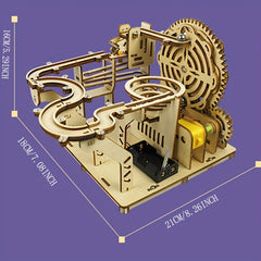 DIY Science Invention Track Ball Building Blocks
