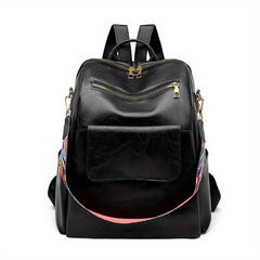 Vintage Anti Theft Backpack Purse Retro Convertible Bag