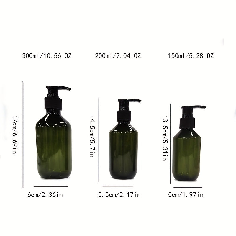 Empty PET Pump Bottle for Soap Shampoo Refill