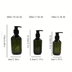 Empty PET Pump Bottle for Soap Shampoo Refill
