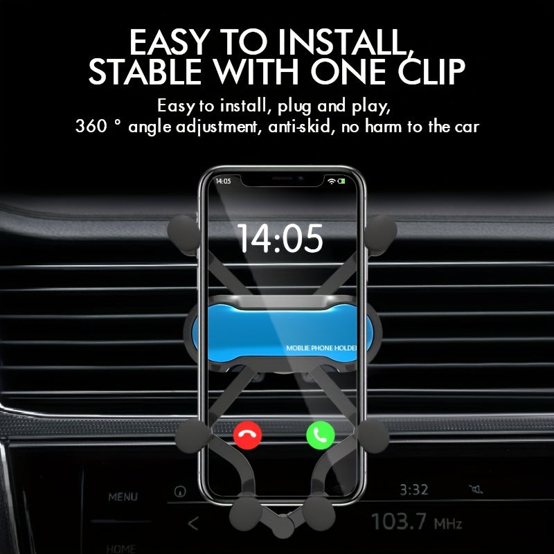 Car Phone Holder Air Vent Clip Mount Universal Gravity Holder