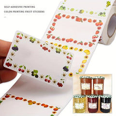 250 All Purpose Star Fruit Name Tag Stickers Roll