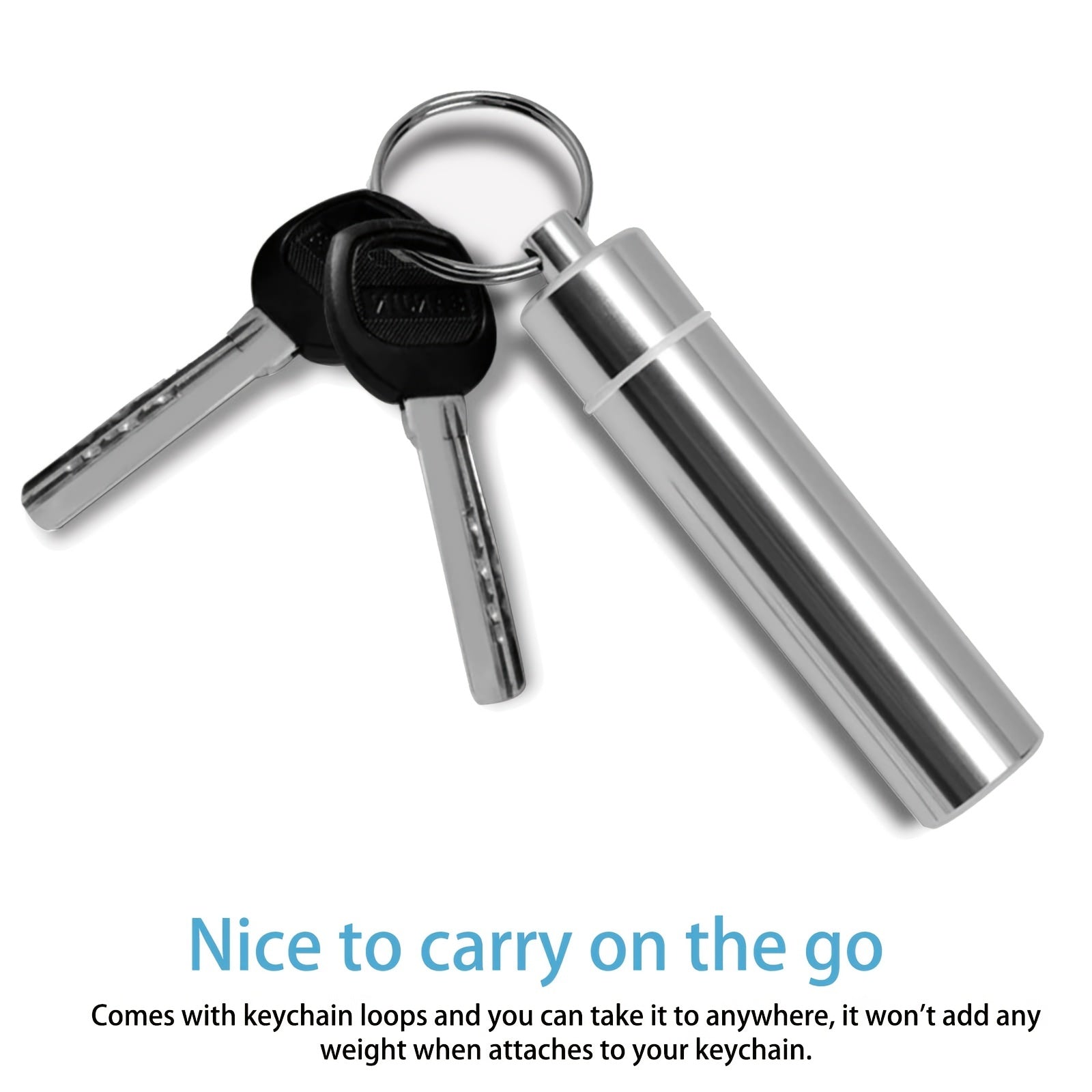 Portable Stainless Steel Toothpick Set with Stand & Bag