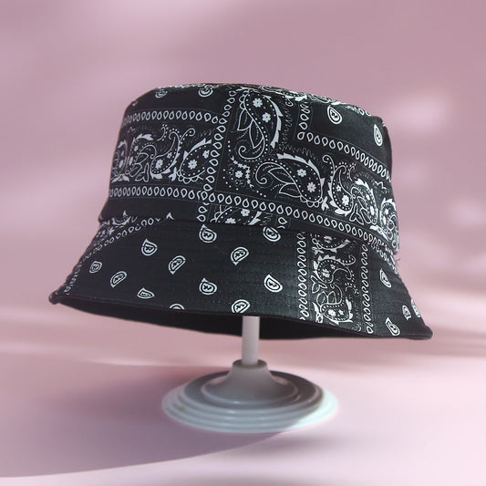 Vintage Flower Fisherman's Hat Sun Protection Bucket Hat