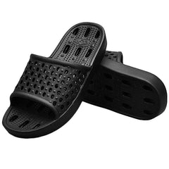 Men's Lightweight Non Slip Slides for Indoor Outdoor Beach Shower