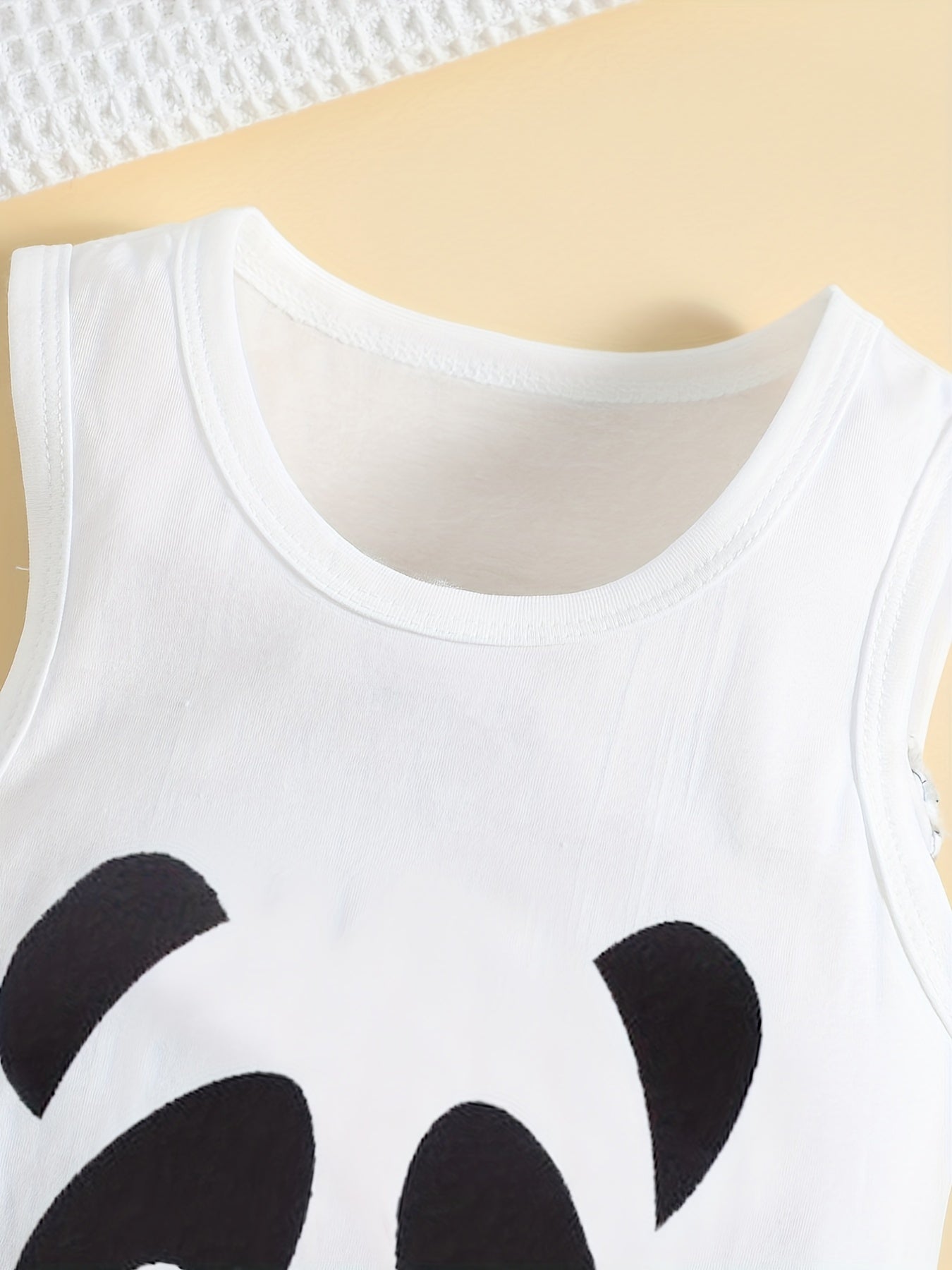 Panda Printed Cotton Romper for Baby Boys