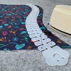 Curved Ironing Tool for Seams - Patchwork Shaping & Hemming