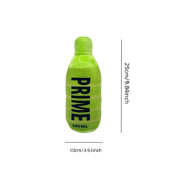 1pc Green Pink Purple Red Bottle Plush Toy Doll