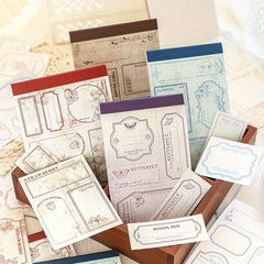 Vintage Tear Off Notepads 30 Pages Each for Journal Writing