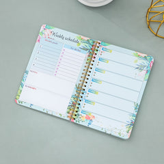 A5 Weekly Planner Coil Notebook 72 Sheets