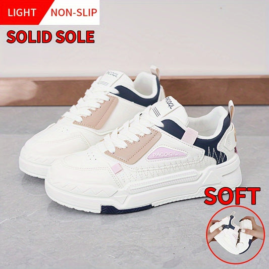 Thick Bottom Shock Absorption Chunky Sneakers