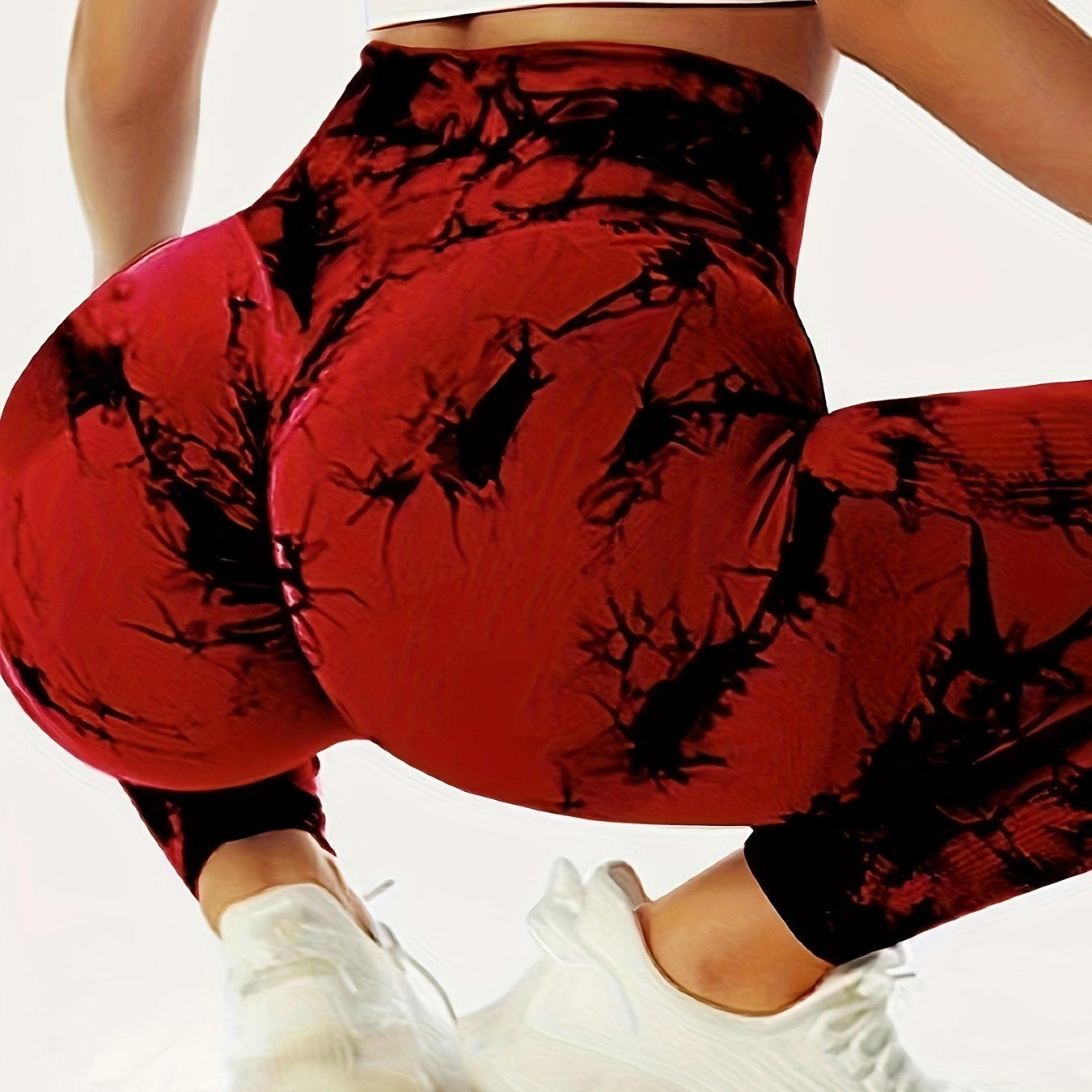 Tie Dye High Waist Yoga Leggings for Women