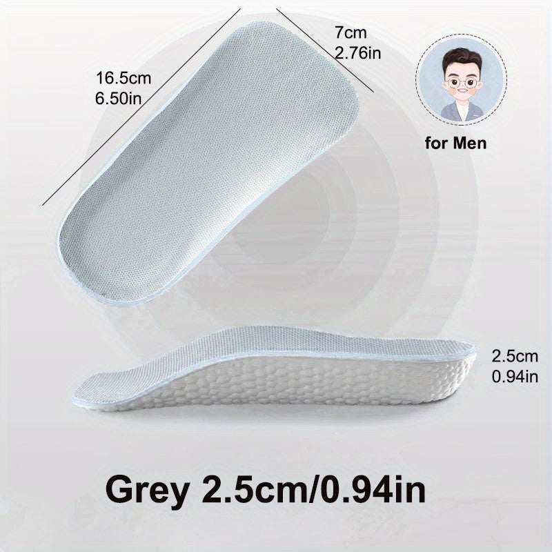 Arch Support Inner Heightening Insoles Breathable Sports Half Cushion
