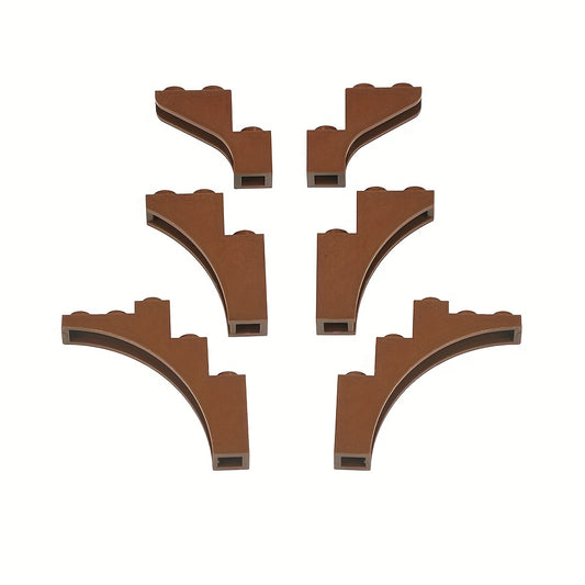 20pcs MOC Assembly Branch Tree Trunk Building Blocks 1x3x3