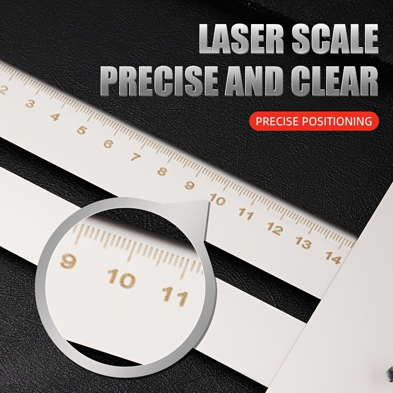 Adjustable Hole Locator Stainless Steel Wall Marking Ruler