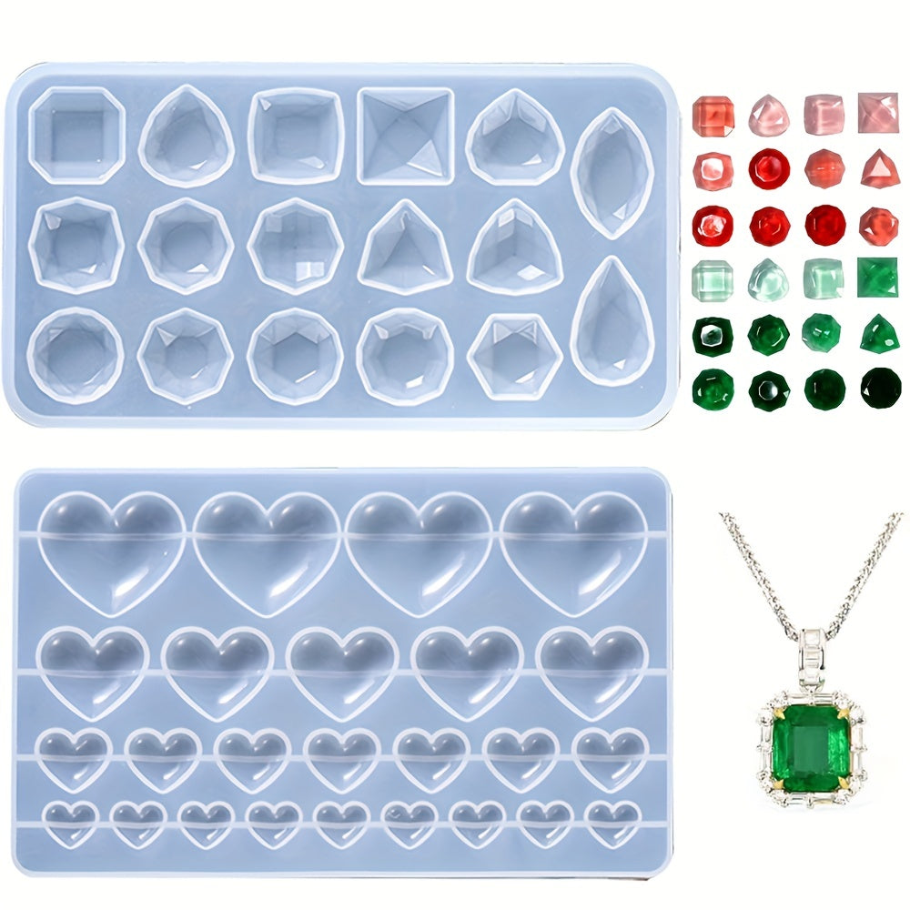 Love Shape Silicone Mold for Jewelry Making