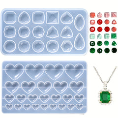 Love Shape Silicone Mold for Jewelry Making