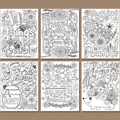 Always Believe In Yourself Coloring Book
