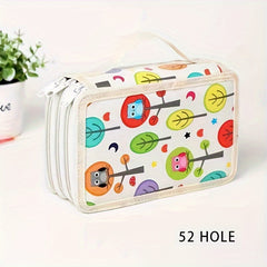 Large Pencil Case with 32 Bore Hole for Pens Pencils Brushes