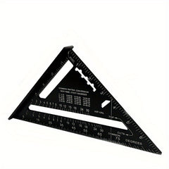 Aluminium Triangle Ruler 17 78 Cm Carpenter Set Square Angle Woodworking Tools
