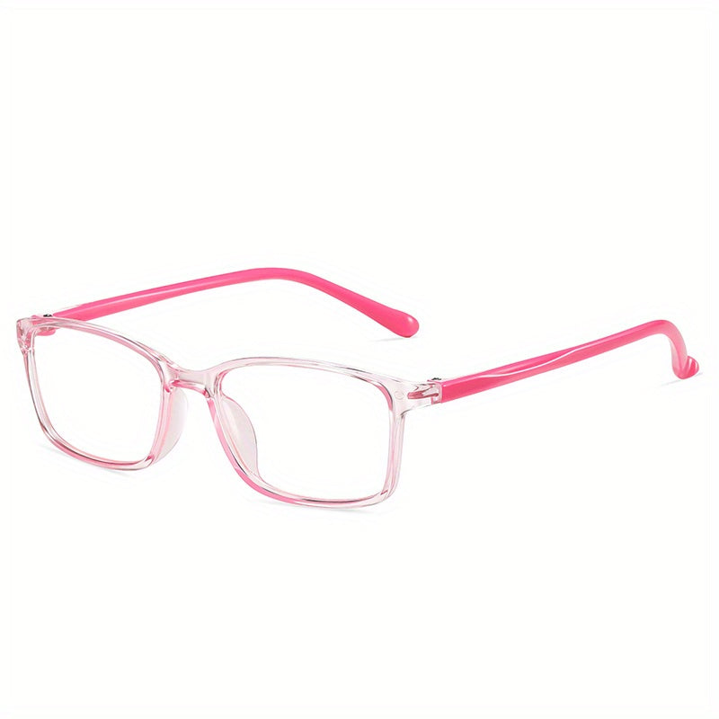 Kids' Light Blocking Computer Glasses, Square Full Frame Anti-Glare Eyewear