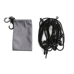 Adjustable Windproof Camping Clothesline 40ft Drying Line with Carry Bag