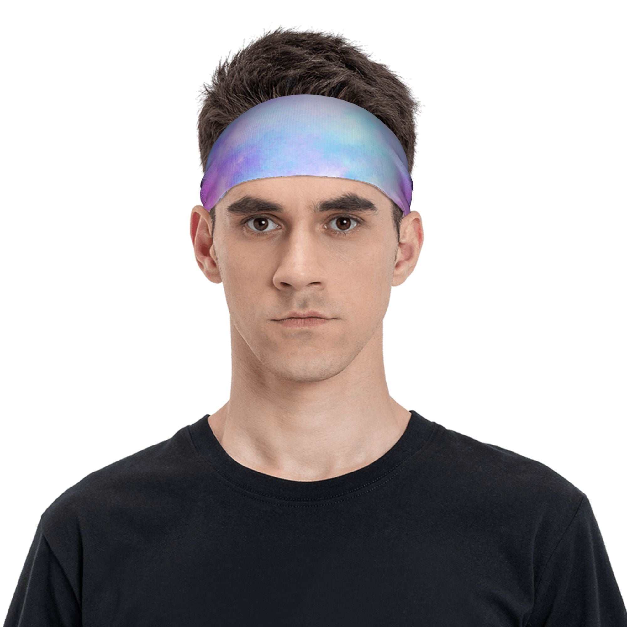 Tie Dye Headband for Sports & Casual Wear - Thanksgiving Halloween Campus Events