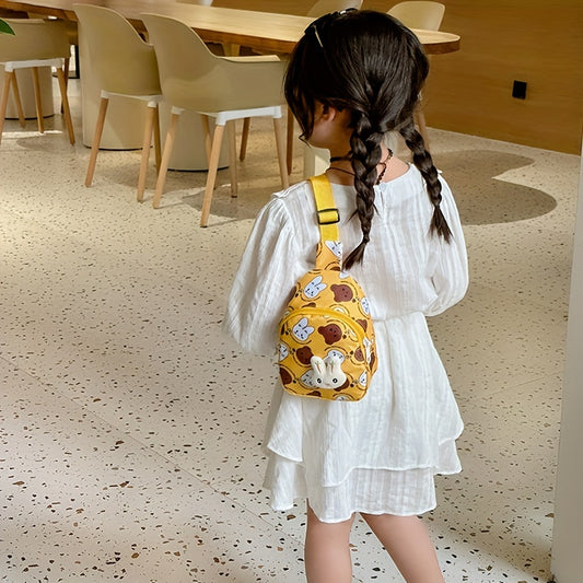 Rabbits Pattern Chest Bag Shoulder Bag