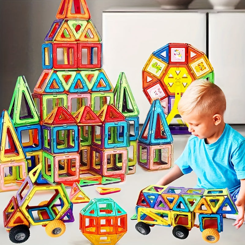 Magnetic Building Blocks DIY Magnets Construction Set Halloween Gift