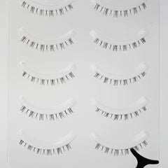 Palm Lashes Bottom Lashes 5 Pairs Pack Natural Wispy Lashes