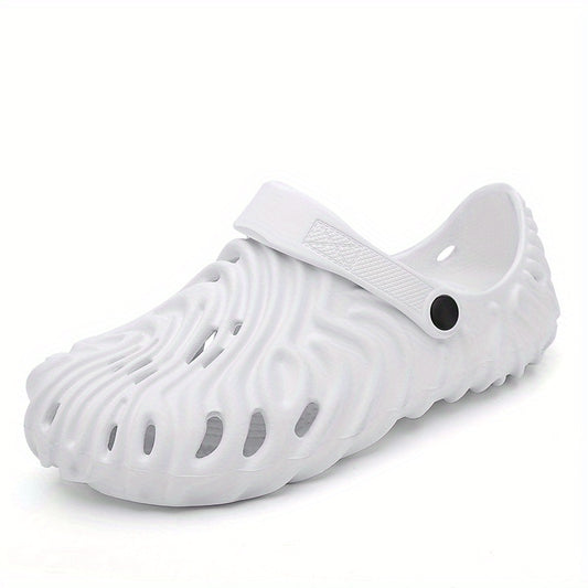 Women's Solid Clogs Hole Sandals Soft Sole Summer Non Slip Casual Sandals
