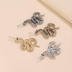 Punk Snake Hair Clip Barrette Metal Hair Clip