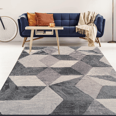 Large Fluffy Faux Wool Area Rug for Living Room Bedroom