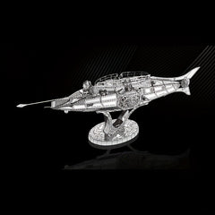 3D Metal Jigsaw Puzzle Model DIY Boat Military Series Birthday Gift