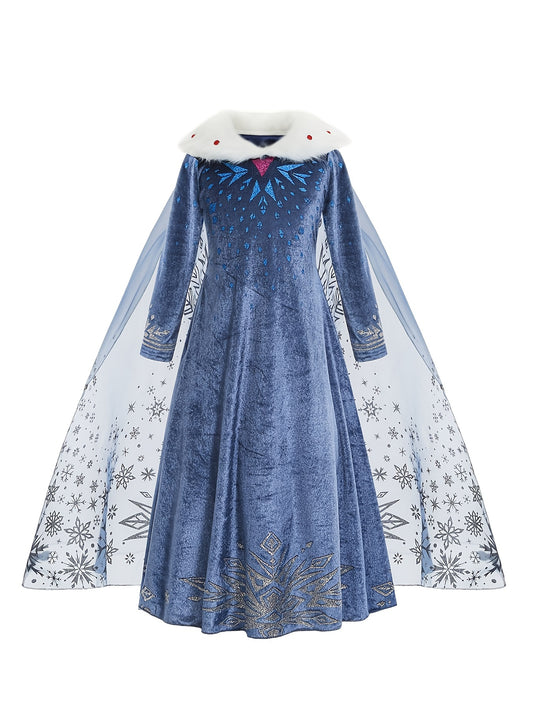 Girls Lovely Princess Dress Cosplay Costume Kids Clothes