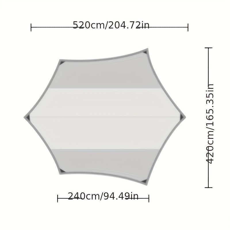 Ultralight Sun Shelter Canopy for Camping