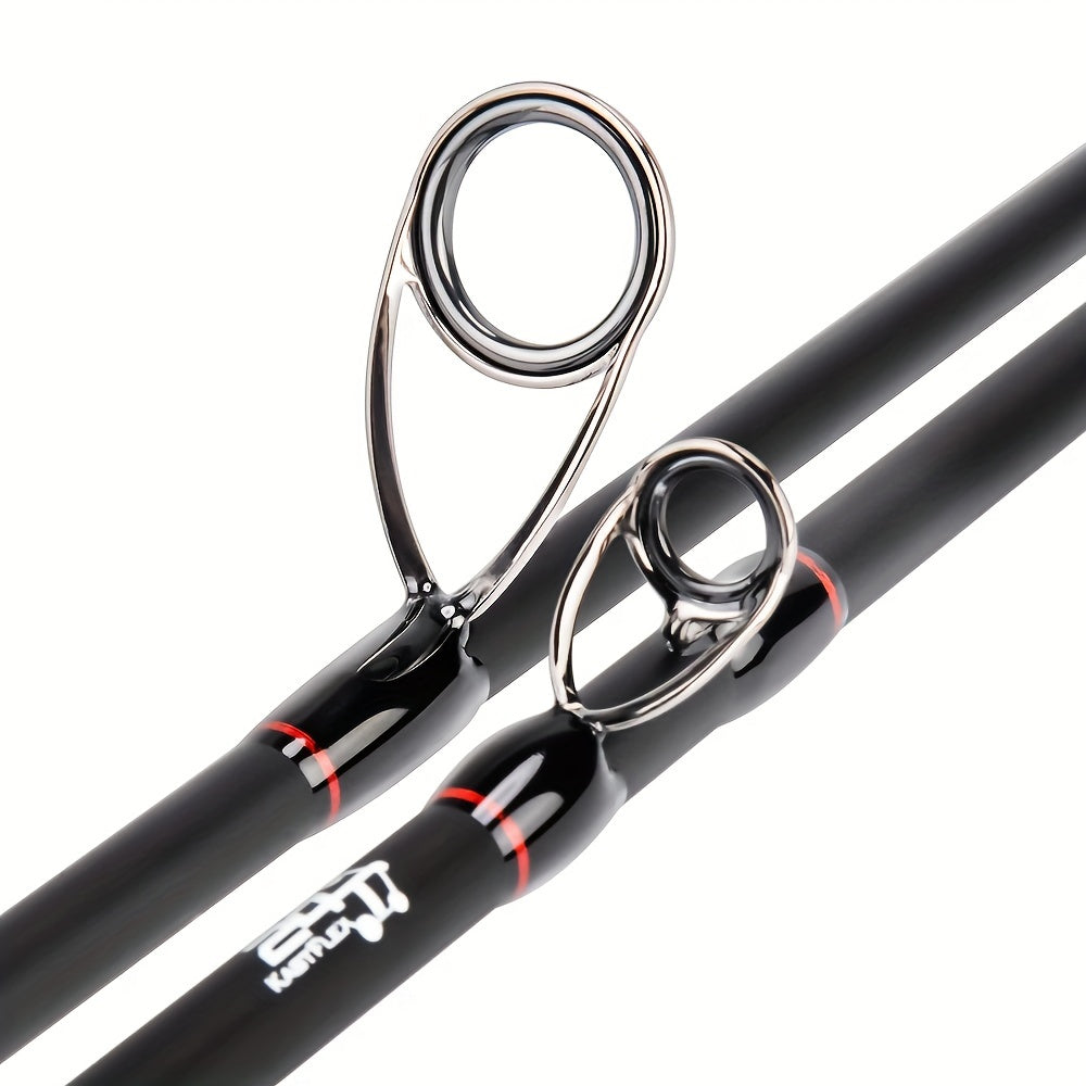 1pc Size Fishing Rod Spinning Casting With 24 Ton Carbon Fiber SiC Rings