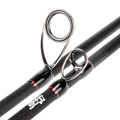 1pc Size Fishing Rod Spinning Casting With 24 Ton Carbon Fiber SiC Rings