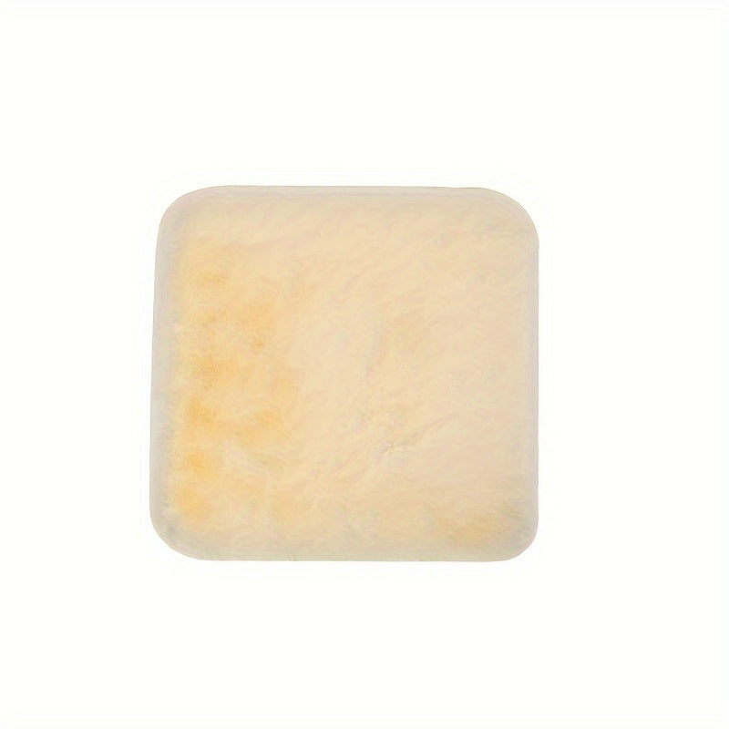 Plush Car Seat Cushion Winter Non-slip Single Seat Model Car Accessory