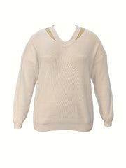  Sexy Sweater Women's V Neck High Stretch Sweater
