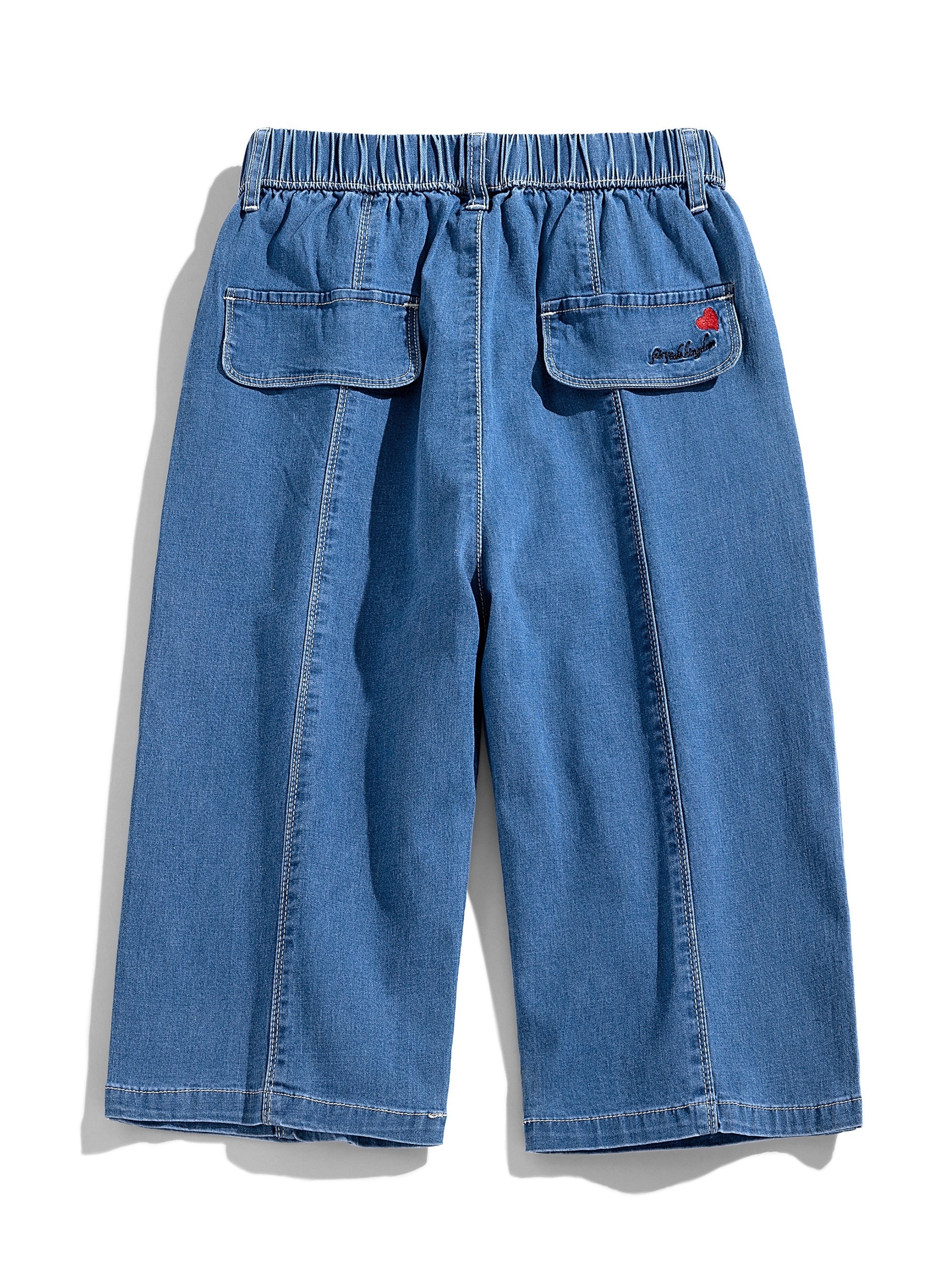 Girl's Summer Loose Thin Casual Jeans Pants