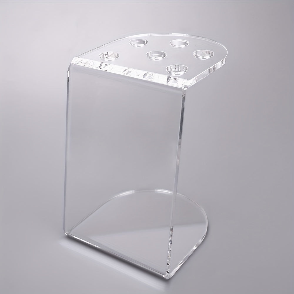 Acrylic Scissors Holder Transparent Salon Scissors Holder Rack