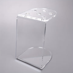 Acrylic Scissors Holder Transparent Salon Scissors Holder Rack