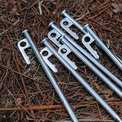5pcs 29 Outdoor Tent Ground Nails Camping Beach Camp Pegs