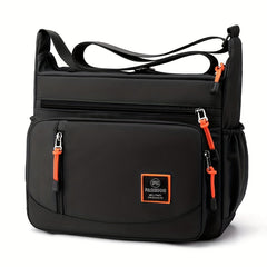 Casual Men's Large Shoulder Bag for Cycling & Hiking