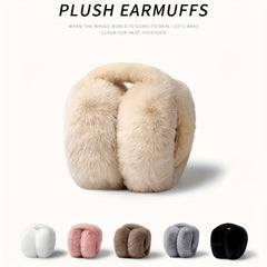 Adjustable Plush Ear Muffs for Cold Weather