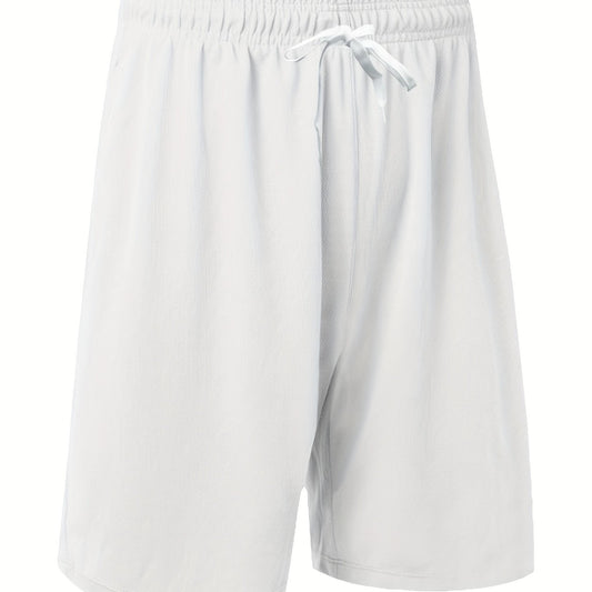 Men's Solid Sport Shorts Quick Dry Moisture Wicking
