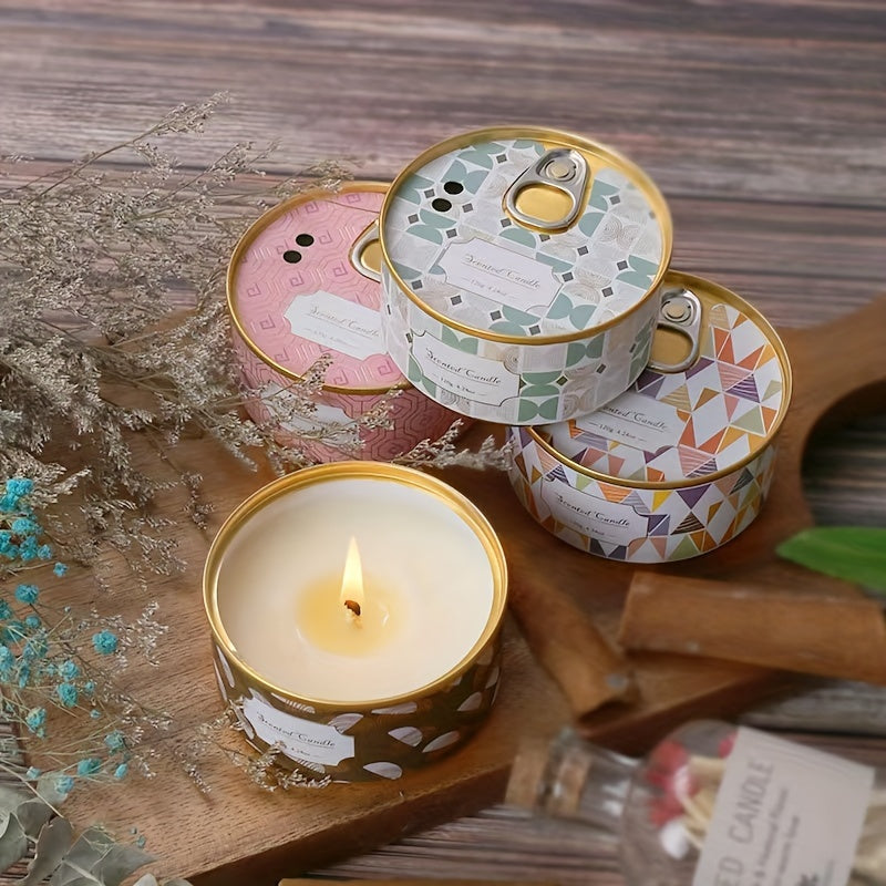 Unique Scented Soy Candle for Home Decoration
